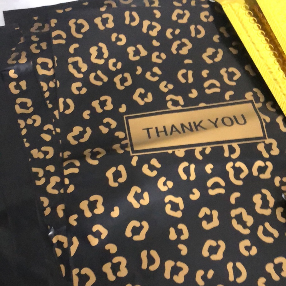 Gold Bubble Mailers + Poly Mailers bundle of 20 - Picture 2 of 3